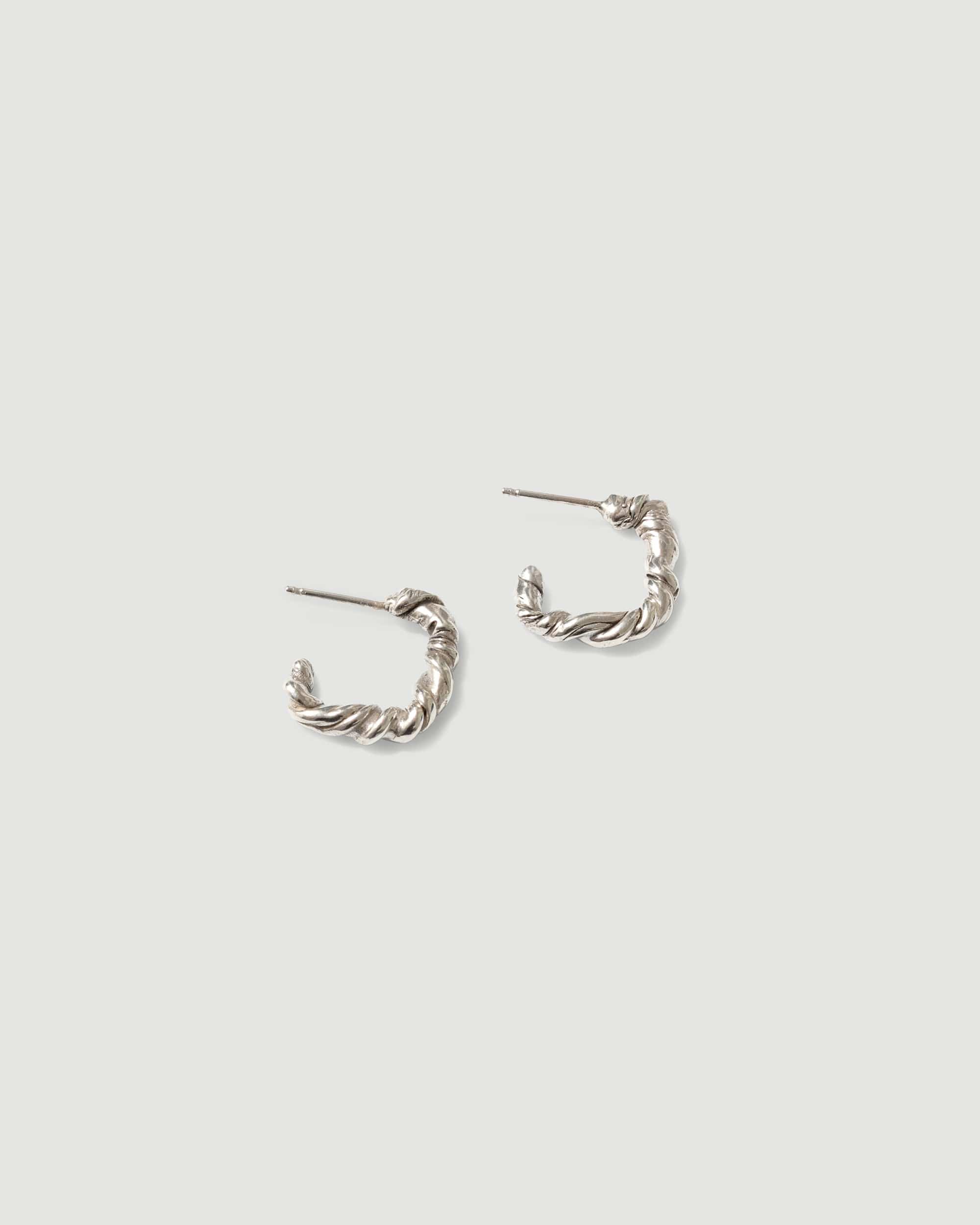 6 pairs hoop earrings - Silver-coloured - Ladies | H&M IN